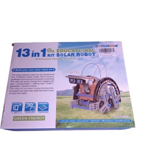 STEM 13-in-1 Education Solar Power Robot Toy Educational DIY Science Kit for Kid - Picture 3 of 8